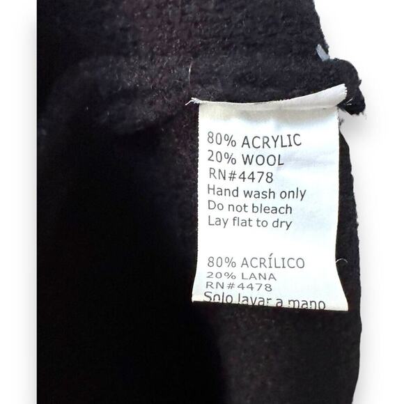 Baciano By Bacci Womens Vest Coat Dress Gray Acrylic Blend Double Breasted M - Picture 11 of 11